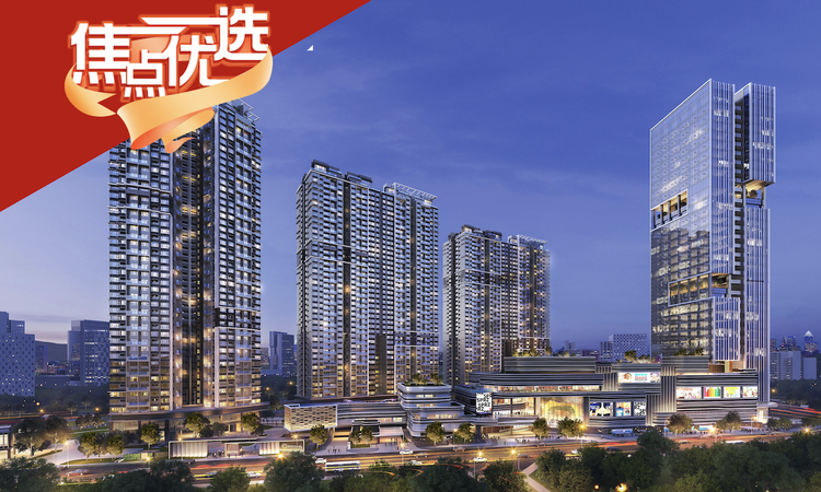 耀胜新世界广场 | 耀胜尊府效果图