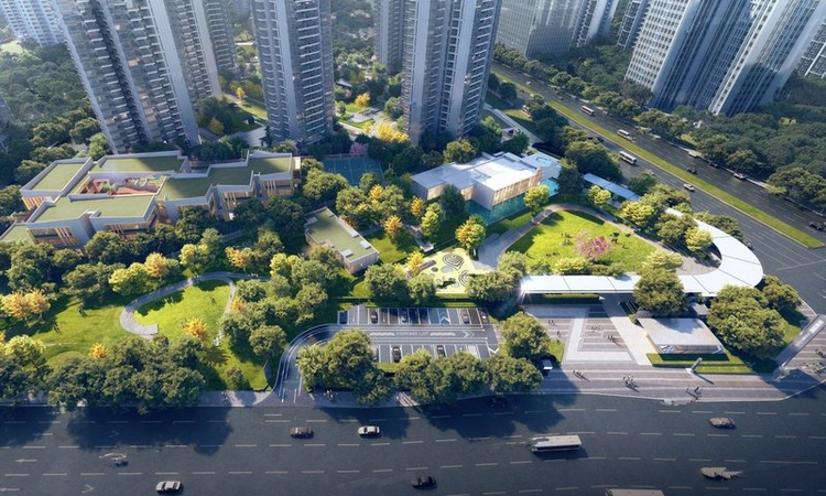 华润置地未来城市效果图