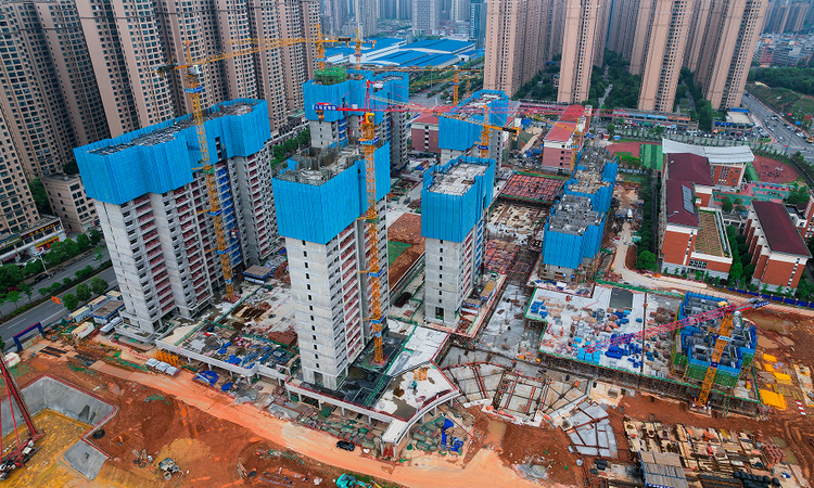 国欣·云境府施工进度图