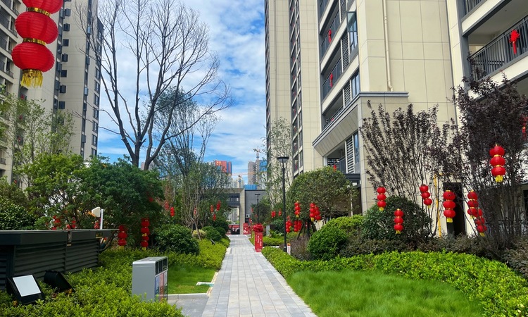 国欣向荣广场实景图