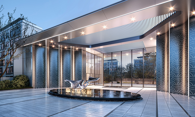 天健泓悦府实景图