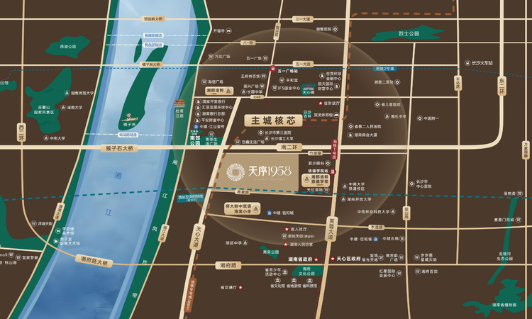 天序1958交通图