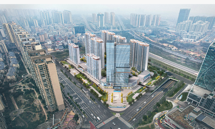 天晟滨月汇效果图