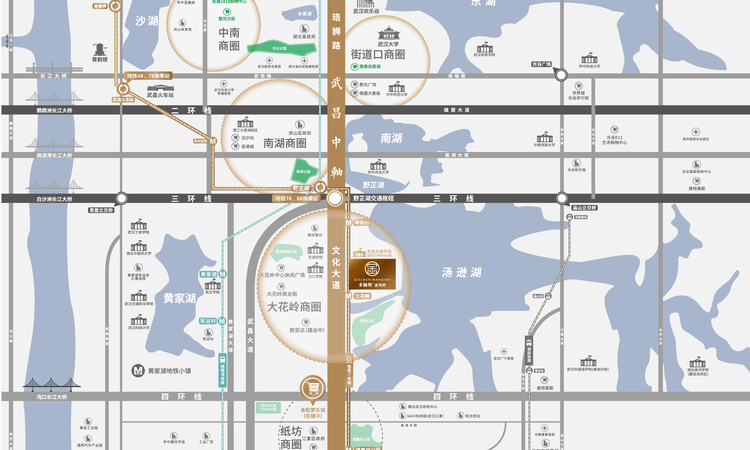 金融街金悦府交通图