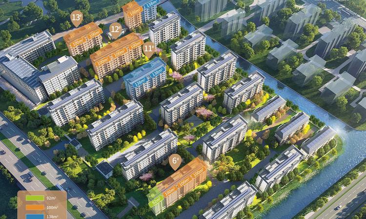 张江金茂府楼层平面图