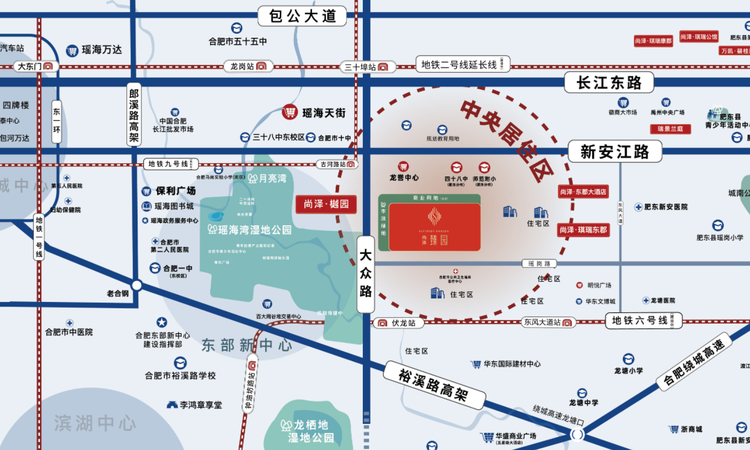 尚泽臻园周边配套图