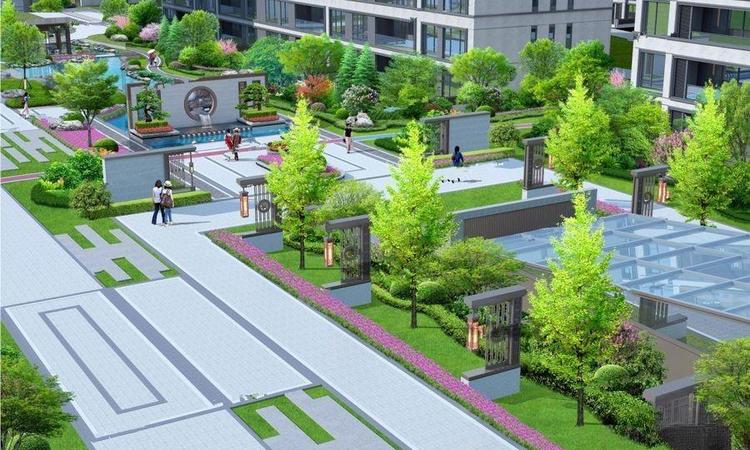 世纪澜庭实景图