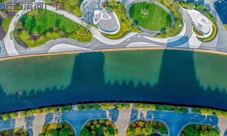 运达滨河广场实景图