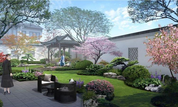 原乡牧歌实景图