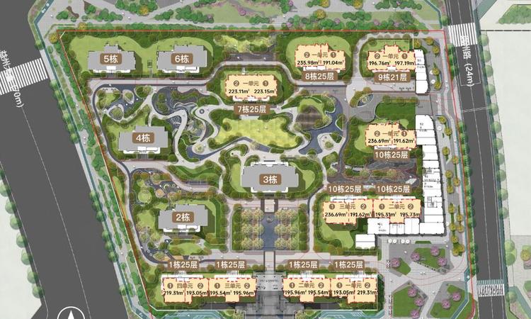 招商时代公园楼层平面图