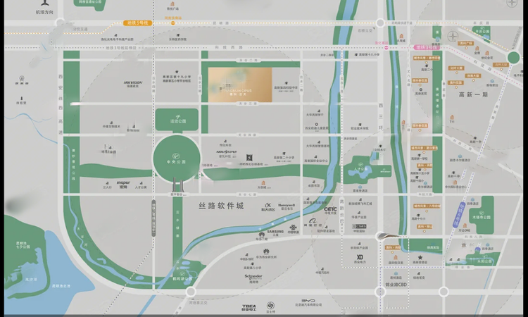 高科·云天交通图