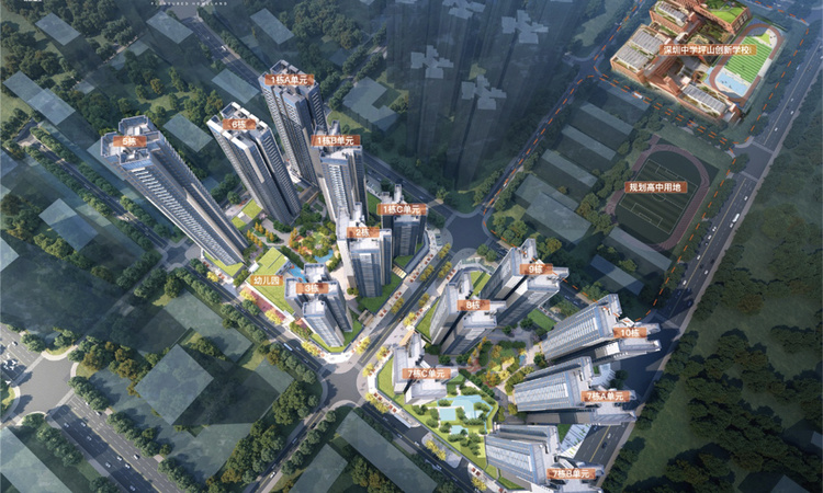 天健和悦府效果图