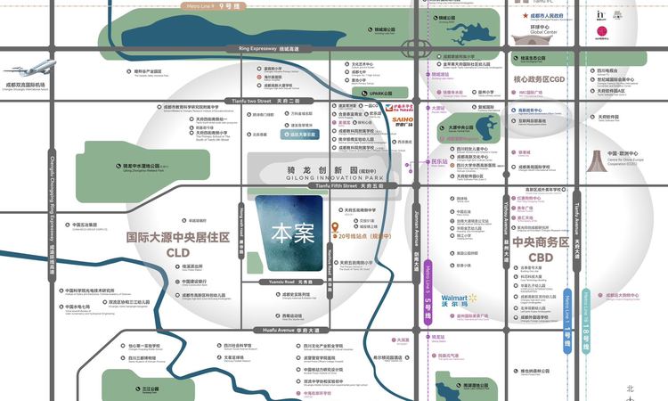 远达天宸名邸交通图
