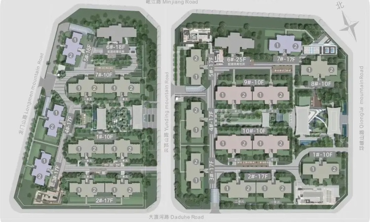 人居九林语瀚岳阁楼层平面图