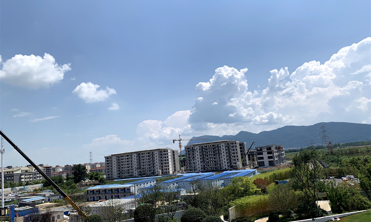 宝能滇池九玺施工进度图