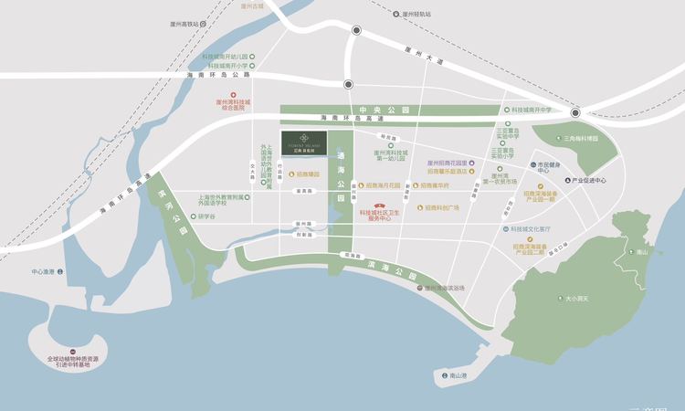 招商·林屿间交通图