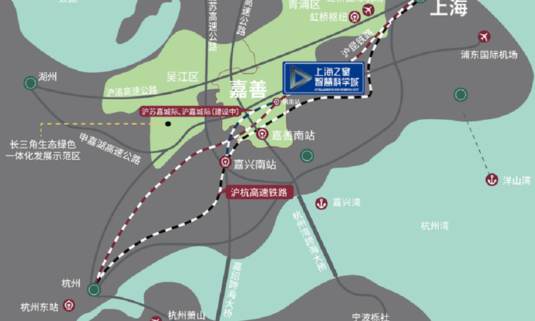 金茂上海之窗交通图