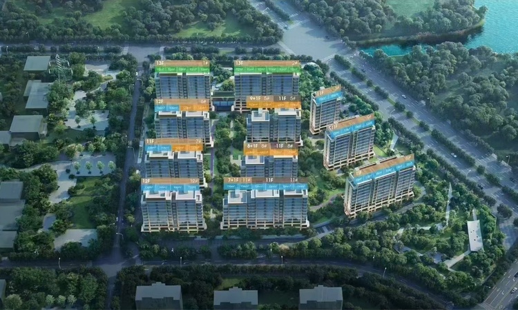 万科悦映青川效果图