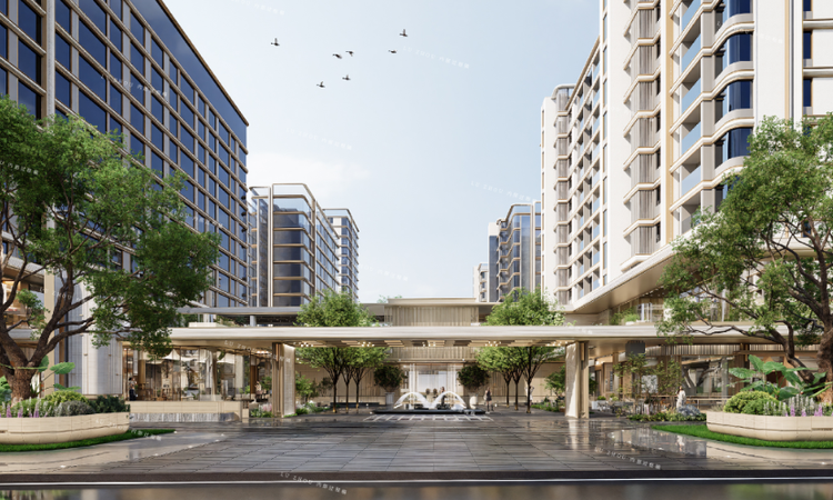 招商庐州致境实景图