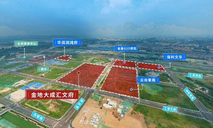 金地大成汇文府周边配套图