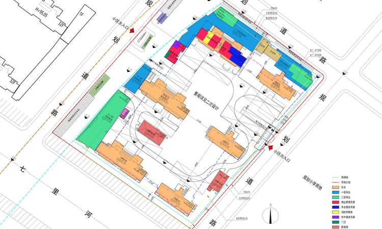 奥体建设瑞香园楼层平面图