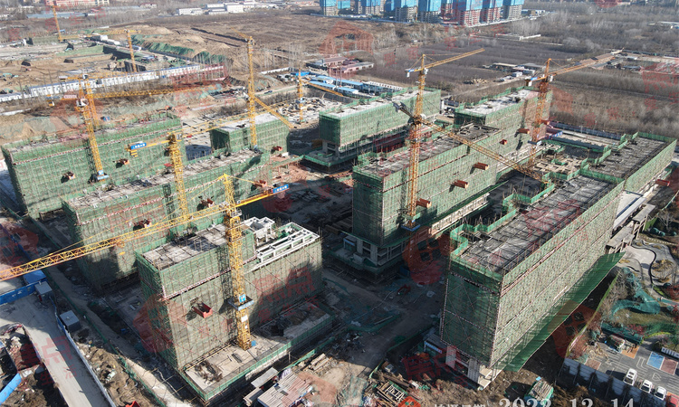 沧州碧桂园迎宾府施工进度图