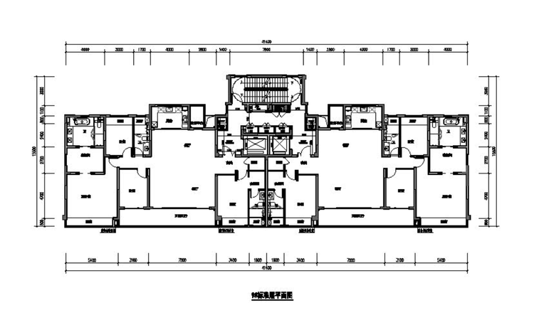 狮山金茂府楼层平面图