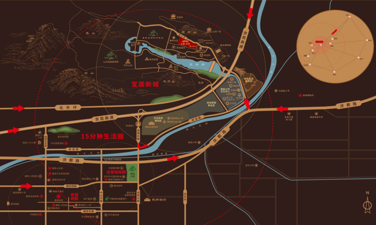 尧都尚院交通图