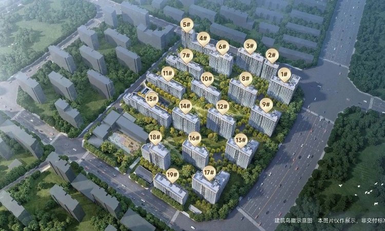 中建玖玥府楼层平面图