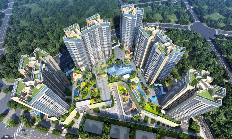 鸿桥世纪名园效果图