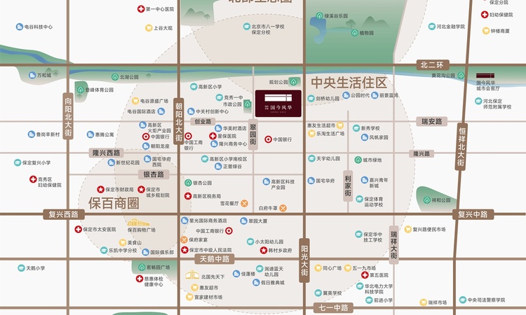 国今风华交通图