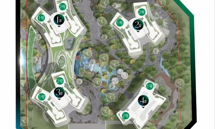 金融城贝宸S1楼层平面图