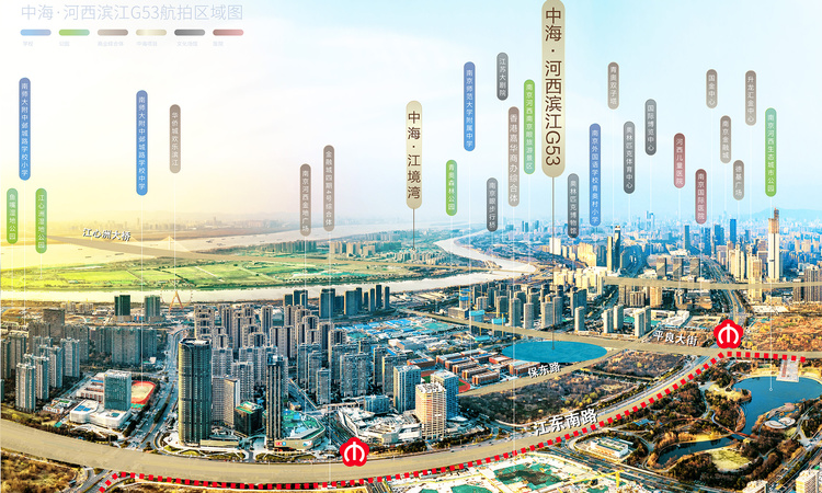 中海江南玖序周边配套图