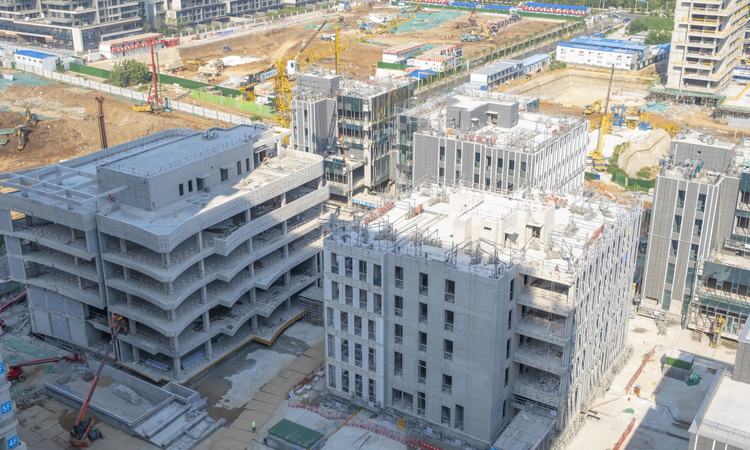 济南国际双碳经济科技园施工进度图