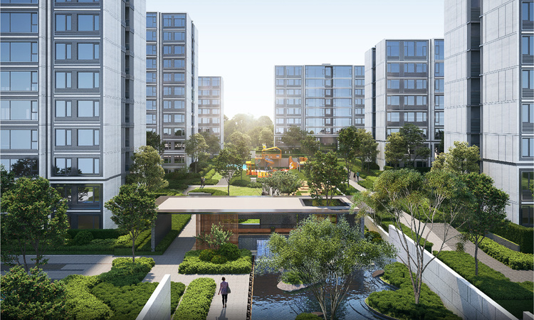 绿城重庆春风晴翠效果图