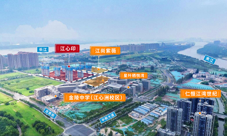 江心印园周边配套图