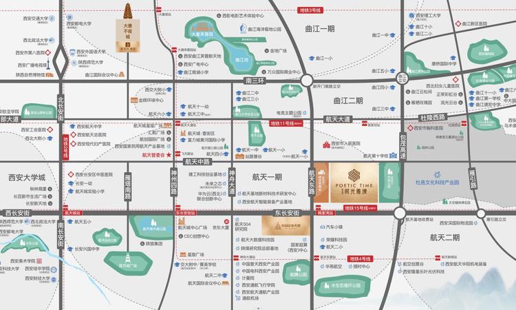 泰发祥时光雅境交通图