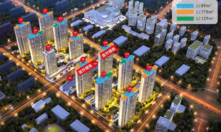 滨江龙湖翡翠上城效果图