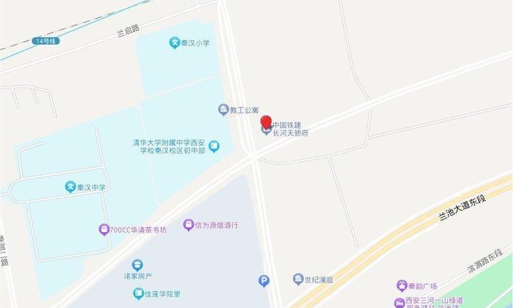 中国铁建长河天骄府交通图