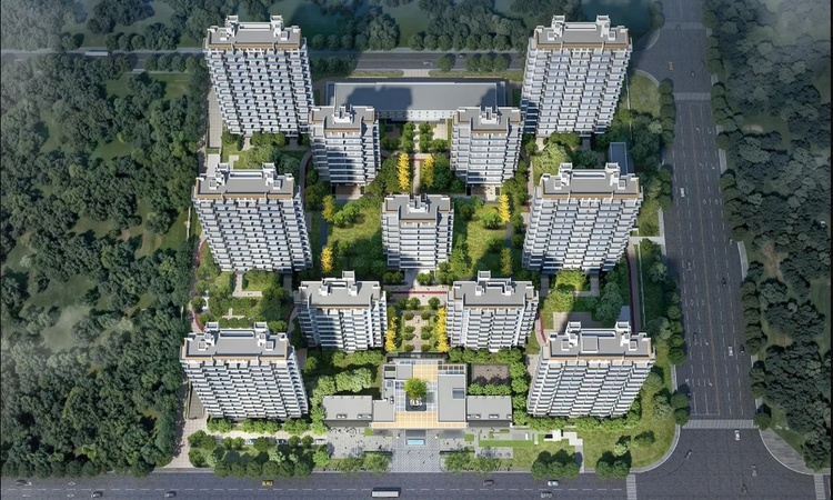 保利云谷和著效果图