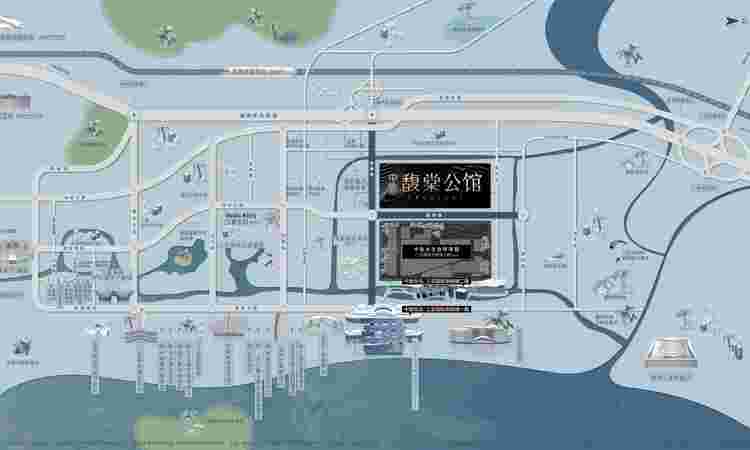 中旅馥棠公馆交通图