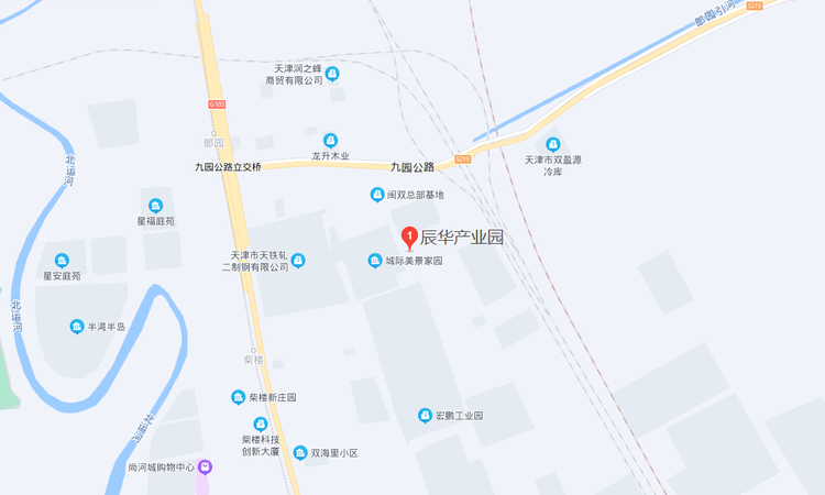 辰华园交通图