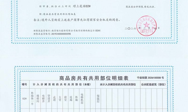 保利国贸璟上楼盘证照