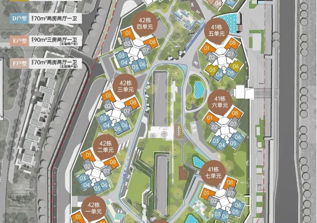 深铁璟城人才房楼层平面图