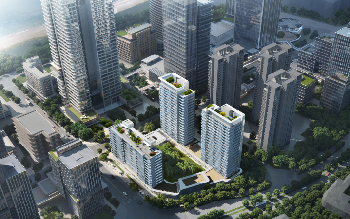 恒力三亚中心效果图