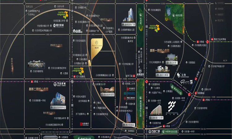 领航云熙交通图