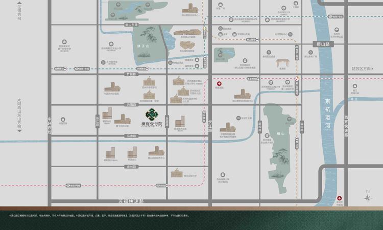 澜庭壹号院交通图