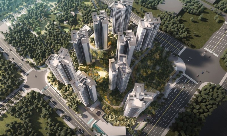 金地相投格林水岸效果图