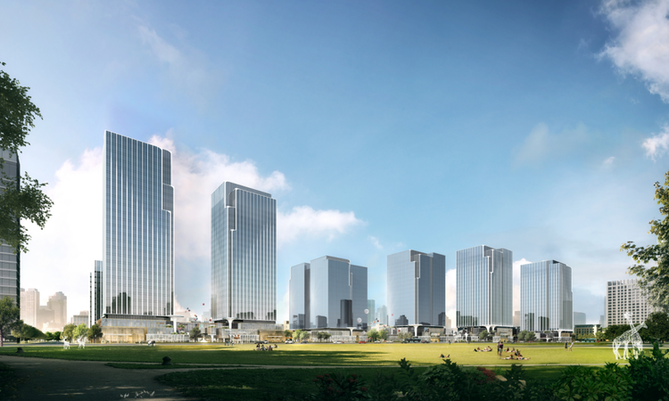 济南国际双碳经济科技园效果图