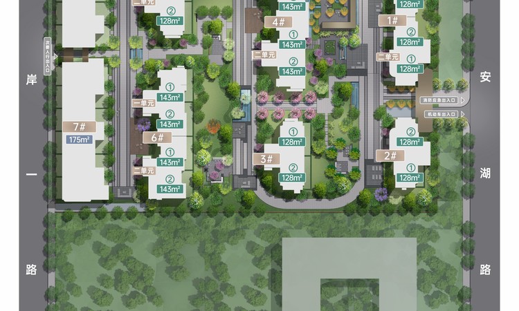 经开发展龙湖天澜楼层平面图